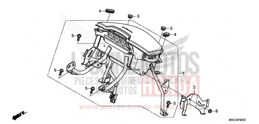 MODULE DE SAC GONFLABLE GL1800DAL de 2020